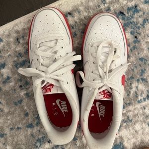 Red and white air forces